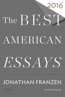The Best American Essays 2016 Paperback Mariner Books