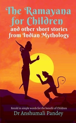 Paperback of "The Ramayana for Children" and Indian mythology stories, with colorful cover illustration and Notion Press branding.
