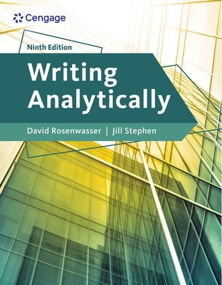 Writing Analytically Paperback Cengage Learning