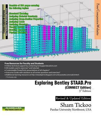 Exploring Bentley STAAD.Pro CONNECT Edition Paperback Cadcim Technologies