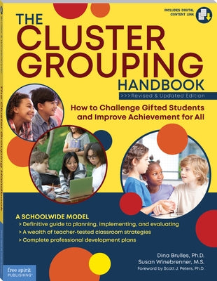 Paperback of The Cluster Grouping Handbook by Free Spirit Publishing, showing the book cover with title and author details.