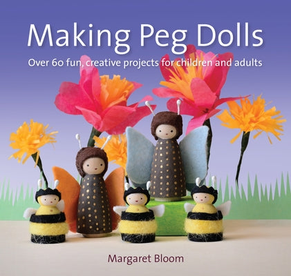 Colorful peg dolls and crafting supplies for making creative peg doll projects from Hawthorn Press.