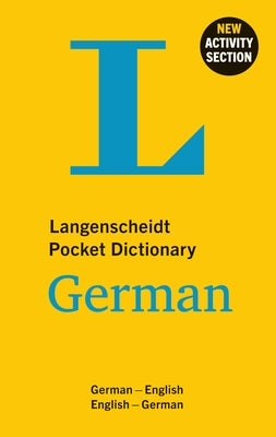 Langenscheidt Pocket Dictionary German: German-English/English-German by Langenscheidt Editorial Team