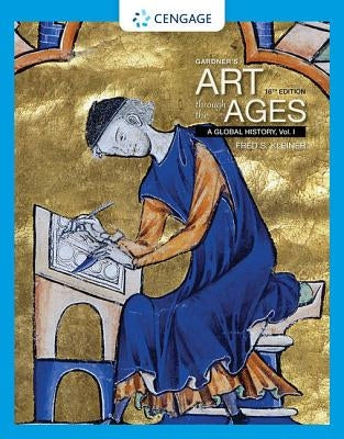 Paperback of Gardner's Art Through the Ages: A Global History, Volume I by Cengage Learning, showing the book cover with artwork.