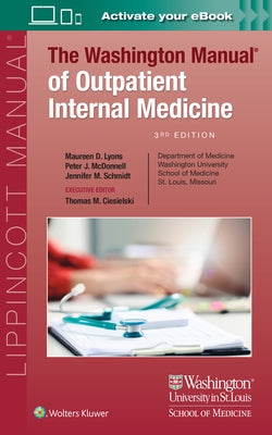 The Washington Manual of Outpatient Internal Medicine Paperback LWW