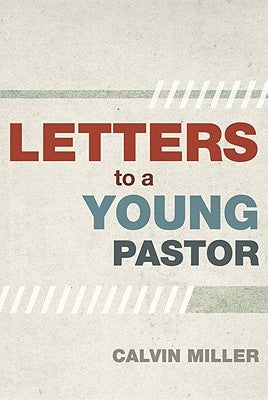 Paperback edition of "Letters to a Young Pastor" by David C Cook, showing the book cover with handwritten-style title.