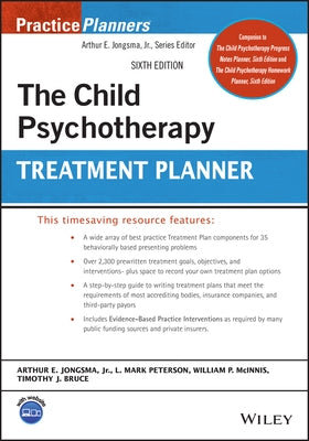 The Child Psychotherapy Treatment Planner Paperback Wiley