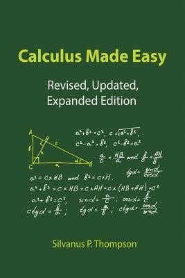 Calculus Made Easy Paperback Stanford Inversiones Spa