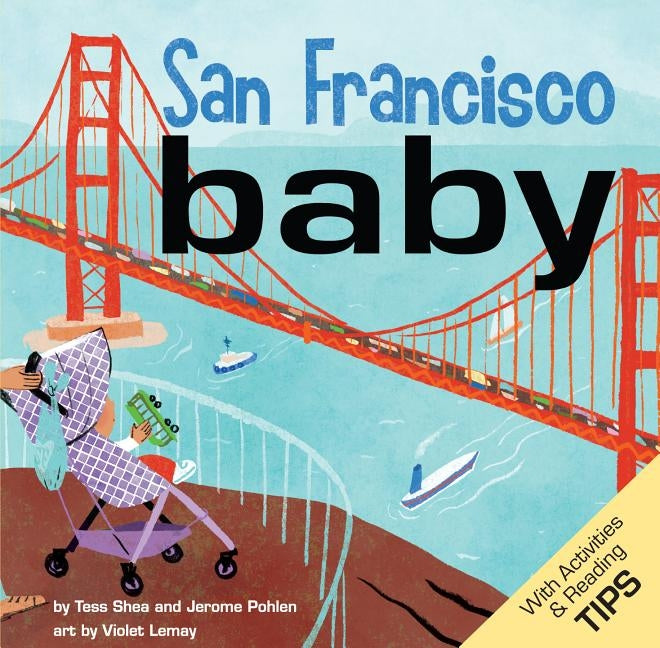 Duopress San Francisco Baby board book with colorful city-themed illustrations for young children.