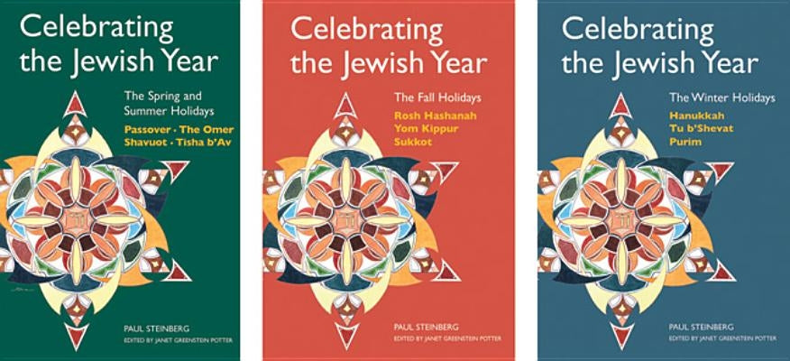 Celebrating the Jewish Year, 3-Volume Set Paperback Jewish Publication Society
