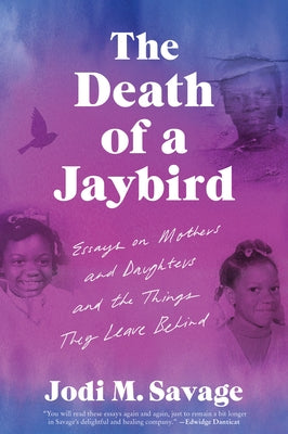 Paperback of "The Death of a Jaybird" by Harper Perennial, featuring a cover with abstract artwork and book title.