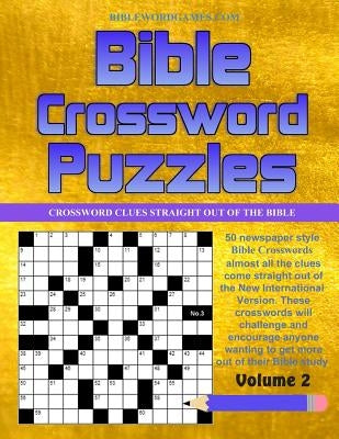 Bible Crossword Puzzles Vol.2: 50 Newspaper style Bible Crossword Puzzles Paperback Createspace Independent Publishing Platform