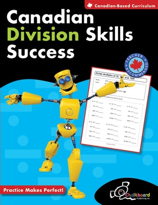 Canadian Division Skills Success 3-4 Paperback Chalkboard Publishing