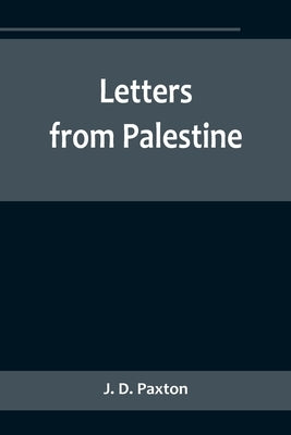 Letters from Palestine Paperback Alpha Edition