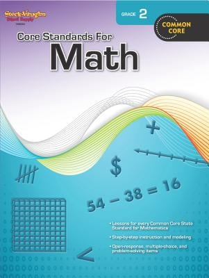 Core Standards for Math Reproducible Grade 2 Paperback Steck Vaughn School Supply