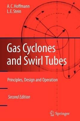 Paperback book titled "Gas Cyclones and Swirl Tubes: Principles, Design, and Operation" by Springer, with a cover displaying technical graphics.