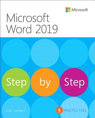 Microsoft Word 2019 Step by Step Paperback Microsoft Press