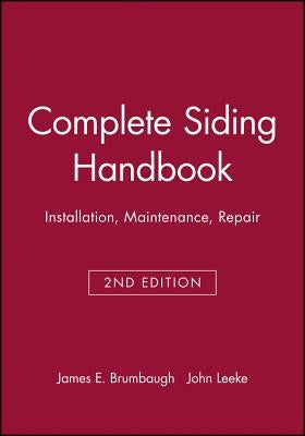 Complete Siding Handbook Paperback T. Audel