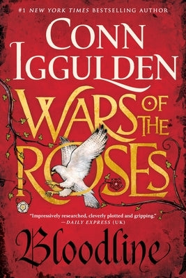 Paperback of Wars of the Roses: Bloodline by G.P. Putnam's Sons, showing the book cover with medieval-themed artwork.