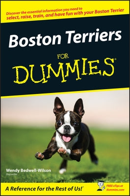 Boston Terriers For Dummies Paperback For Dummies