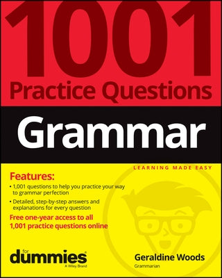 Grammar: 1001 Practice Questions for Dummies (+ Free Online Practice) Paperback For Dummies