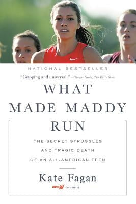 Paperback of "What Made Maddy Run" by Back Bay Books, featuring the book cover with title and author details.