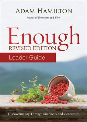Paperback of "Enough Leader Guide Revised Edition" by Abingdon Press, featuring a simple, clean cover design.