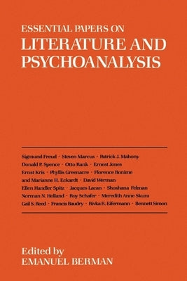 Essential Papers on Literature and Psychoanalysis Paperback New York University Press