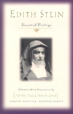 Cover image of Edith Stein: Essential Writings by Orbis Books, featuring a scholarly book with a plain cover and title text.