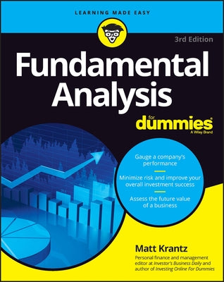 Fundamental Analysis for Dummies Paperback For Dummies