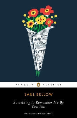 Paperback of "Something to Remember Me By: Three Tales" by Penguin, featuring a cover image with artistic design.