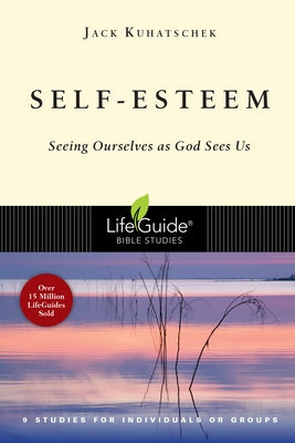 Paperback book titled "Self-Esteem: Seeing Ourselves as God Sees Us" from IVP Bible Studies series with a blue cover and white text.