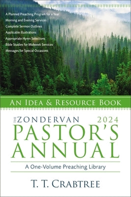 The Zondervan 2024 Pastor's Annual: An Idea and Resource Book Paperback Zondervan