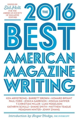 The Best American Magazine Writing Paperback Columbia University Press