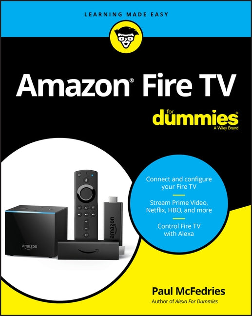 Amazon Fire TV for Dummies Paperback For Dummies