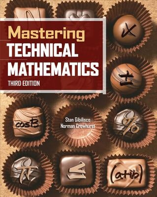 Paperback of Mastering Technical Mathematics, Third Edition by McGraw Hill Tab, showing the book cover with mathematical illustrations.