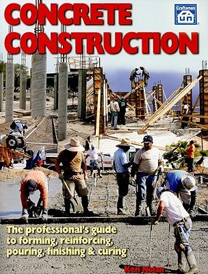 Concrete Construction Paperback Craftsman Book Company