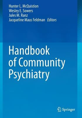 Handbook of Community Psychiatry Paperback Springer