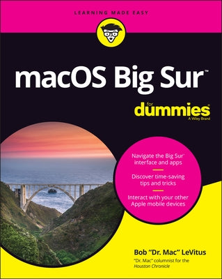 Macos Big Sur for Dummies For Dummies