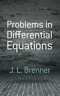 Problems in Differential Equations Paperback Dover Publications