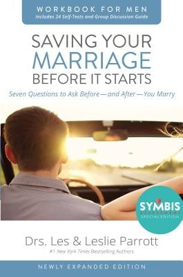Saving Your Marriage Before It Starts workbook for men by HarperChristian Resources, showing the cover with title and author.
