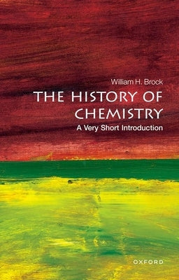 Paperback book titled "The History of Chemistry: A Very Short Introduction" by Oxford University Press, USA, featuring a book cover.