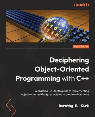 Paperback book titled "Deciphering Object-Oriented Programming with C++" by Packt Publishing, featuring a cover design on a white background.