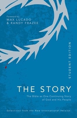 Zondervan Niv The Story Student Edition paperback Bible with Comfort Print, showing the front cover with colorful design.