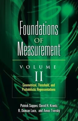 Geometrical, Threshold, and Probabilistic Representations Paperback Dover Publications