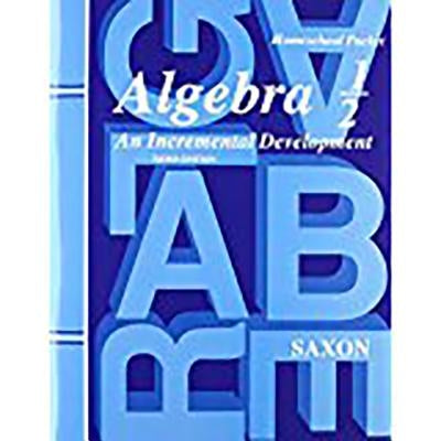 Saxon Algebra 1/2 Answer Key & Tests Third Edition Paperback Saxon Publications