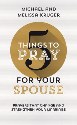 Book cover for "5 Things to Pray for Your Spouse" by Good Book Co, featuring a heartfelt design on a white background.