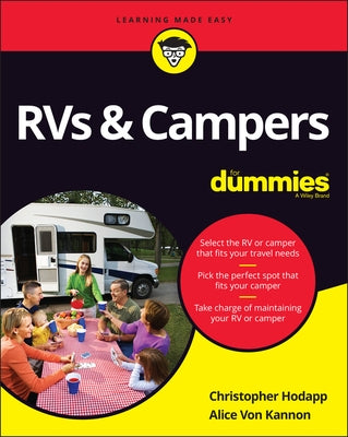 RVs & Campers for Dummies Paperback For Dummies