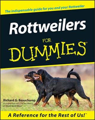 Rottweilers for Dummies Paperback For Dummies