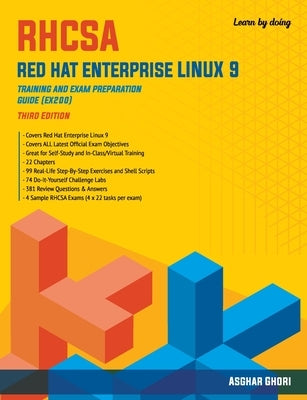 RHCSA Red Hat Enterprise Linux 9: Training and Exam Preparation Guide (EX200), Third Edition Paperback Endeavor Technologies